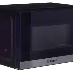Bosch Serie 2 FFL023MS2 micro-onde Comptoir Micro-ondes uniquement 20 L 800 W Noir, Acier inoxydable