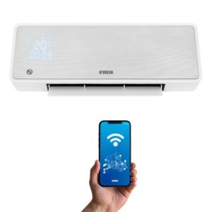 Rideau chauffant Noveen HC3299 TUYA WiFi SMART télécommande LED