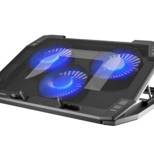 NATEC Laptop Cooling Pad Oriole 15.6-17.3inch LED système de refroidissement pour ordinateurs portables 43,9 cm (17.3")