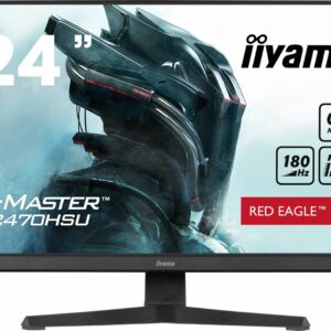 iiyama G-MASTER G2470HSU-B6 écran plat de PC 60,5 cm (23.8") 1920 x 1080 pixels Full HD LCD Noir