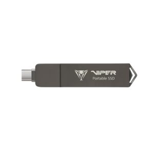 SSD externe portable Patriot Viper PVP30 Duo Compact 512GB 1000MB/s USB A+C 3.2 Gen2 (PVP30512G28UDG)