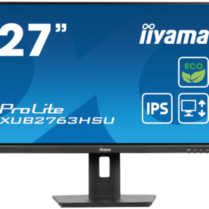 iiyama ProLite XUB2763HSU-B1 écran plat de PC 68,6 cm (27") 1920 x 1080 pixels Full HD LED Noir