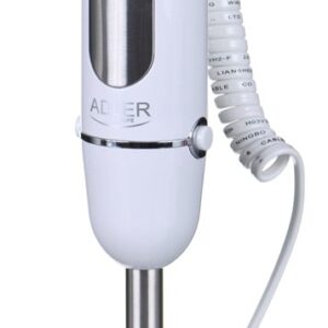 ADLER AD 4625W Mixeur plongeant Acier inoxydable 1500 W Blanc