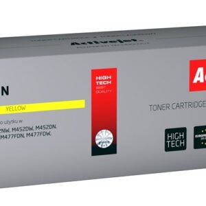 Activejet ATH-F412N (remplacement HP 410A CF412A ; Suprême ; 2 300 pages ; jaune)