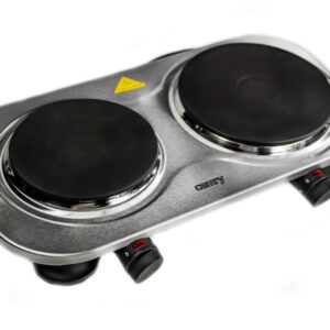 Camry CR 6511 poêle Autoportante Noir, Acier inoxydable Electrique