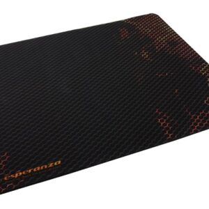 Esperanza EA146R tapis de souris Noir, Rouge
