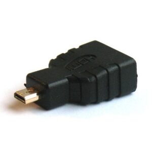 Savio CL-17 adaptateur et connecteur de câbles Micro-HDMI HDMI Noir