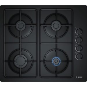 Bosch Serie 2 POP6B6B80 plaque Noir Intégré (placement) Gaz 4 zone(s)
