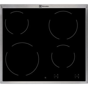 Electrolux EHF16240XK Table de cuisson Noir Plaque vitrocéramique encastrable 4 zone(s)