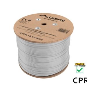 LANBERG UFTP CABLE CAT. 6A 305M CU LSZH FIL GRIS
